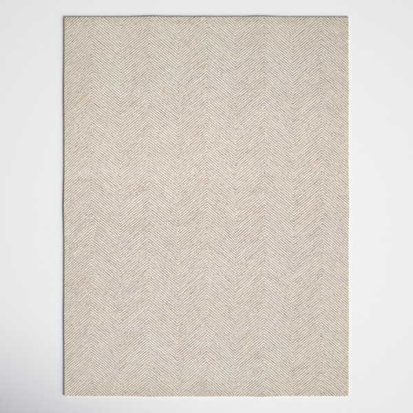 Birch Lane™ Wheaton Hand Tufted Wool Chevron Rug & Reviews Wayfair